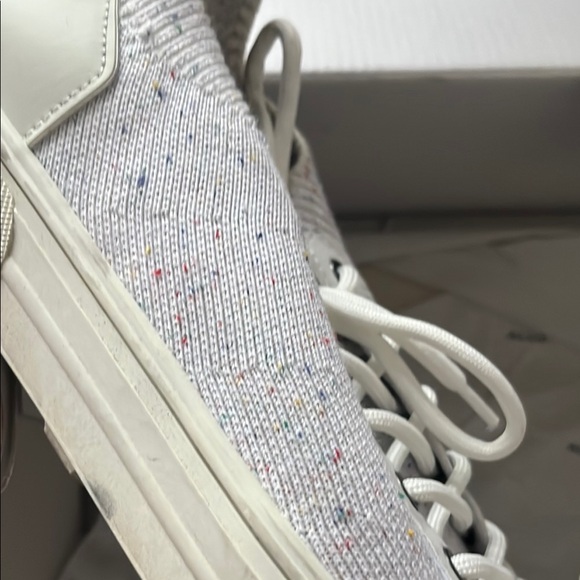 Aldo Crochito White Mid-Top Sneakers - worn once - Picture 2 of 14